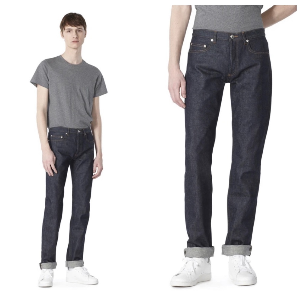 A.P.C. Japanese Selvedge Denim Jeans 33 x 30